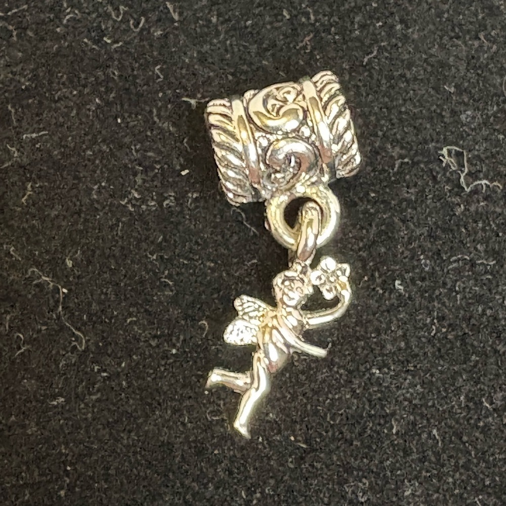 Gold Tone and Silver Tone Fairy Charm and Pin Set - Picture 3 of 7